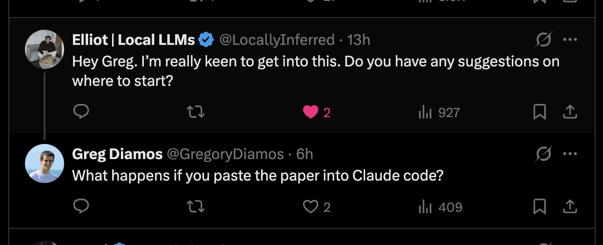 Elliot asking where to start